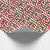 kerstbezit personaliseren cadeaupapier (Hoek)