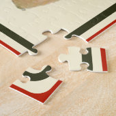 Kerstbezoek Funny Holiday Legpuzzel (Zijkant)