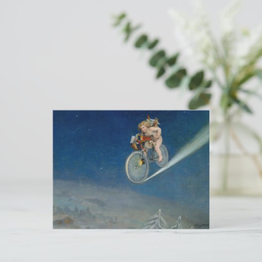 Kerstbezorging | José Frappa Briefkaart (Staand voorkant)