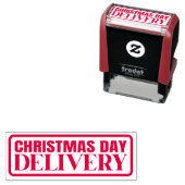 Kerstbezorging Zelfinkkend stempel (In situ)