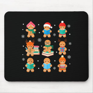 Kerstbibliotheek Gingermans Boekenliefhebber Boek Muismat