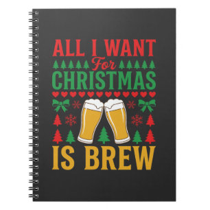 Kerstbier Alles Wat Ik Wil Is Brouwen Notitieboek