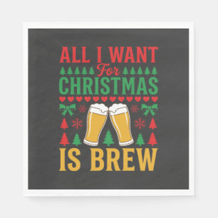Kerstbier Alles Wat Ik Wil Is Brouwen Servet