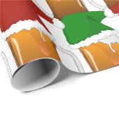 kerstbier cadeaupapier (Rol Hoek)