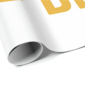Kerstbier Grappig Vakantie Drinken Design Cadeaupapier (Rol Hoek)
