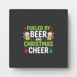 Kerstbier Kerstvreugde Vakantie Drinken Vector Fotoplaat