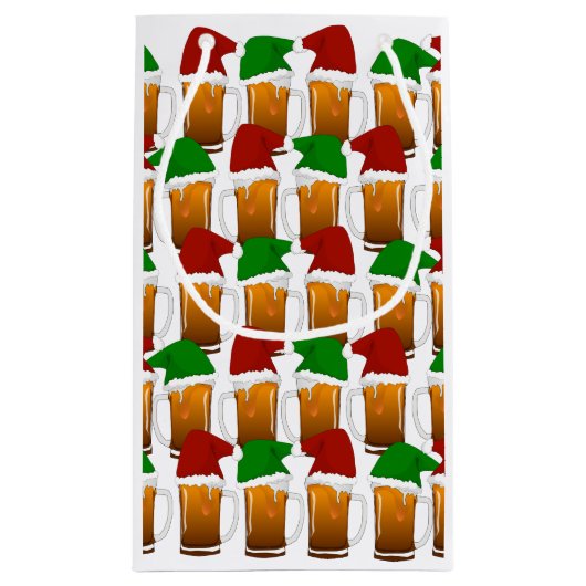 kerstbier klein cadeauzakje (Achterkant)