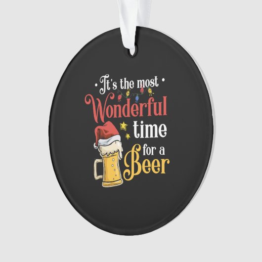 kerstbier ornament (voorkant)