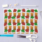 kerstbier tissuepapier (Craft)