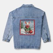 kerstbig denim jacket (Achterkant)