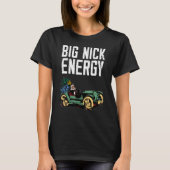 KerstBig Nick Energy Ugly Sweater T-shirt (Voorkant)