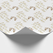 kerstbijbel is wit cadeaupapier (Hoek)