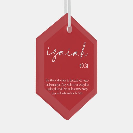 kerstbijbelversie glas ornament (Voorkant Rechts)