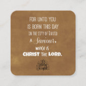 kerstbijbelversie informatiekaartje (Voorkant)