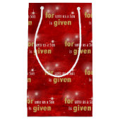 kerstbijbelversie klein cadeauzakje (Voorkant)