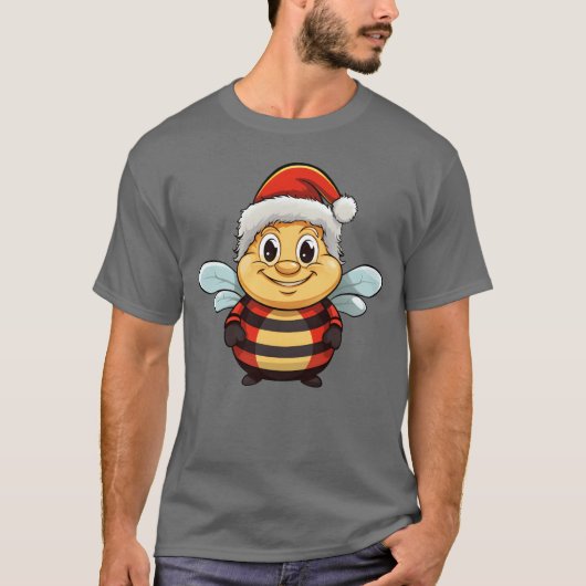 Kerstbijenjongen T-shirt (Voorkant)