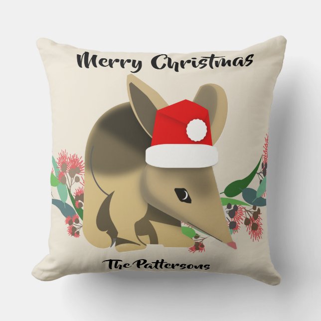 KerstBilby Kussen (Voorkant)