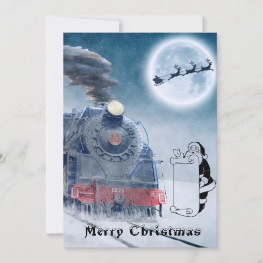 kerstbingo feestdagenkaart (Voorkant)