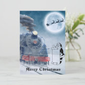 kerstbingo feestdagenkaart (Staand voorkant)