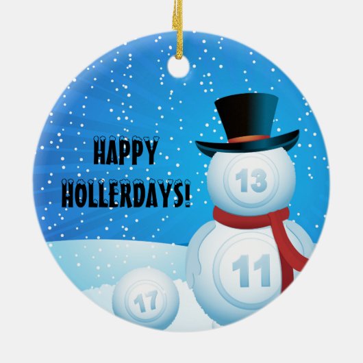 Kerstbingo Ornament (Achterkant)