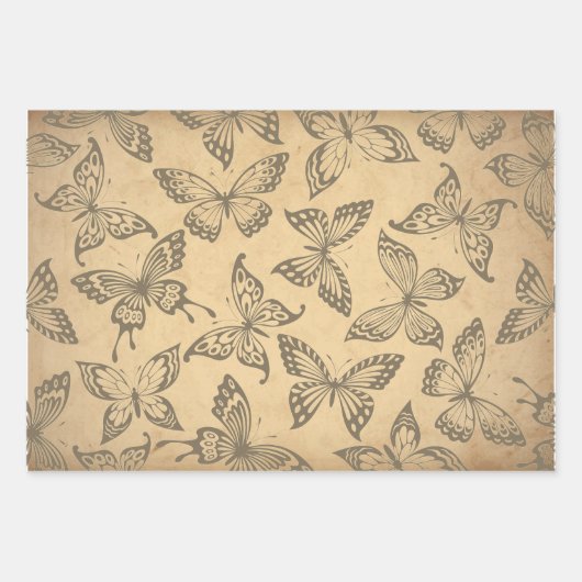 KerstBirch Forest Mode Ayasha Logo Inpakpapier Vel (Voorkant)