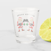 kerstblaasglas shot glas (Achterkant)