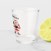 kerstblaasglas shot glas (Rechts)
