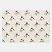 kerstblad Anna's Hummingbird Wrapping Paper Sheets (Voorkant)
