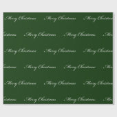 kerstblad cadeaupapier (Vlak)