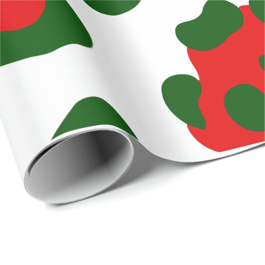 kerstblad cadeaupapier (Rol Hoek)