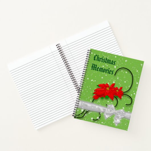 kerstblad notitieboek (Binnen)