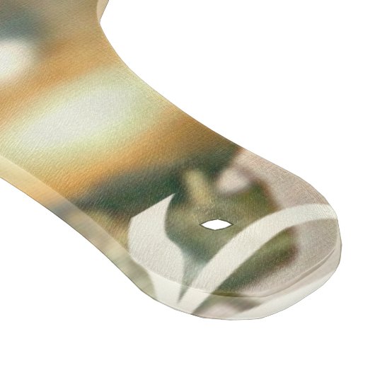 kerstbladeren en -ballen snijplank (Hoek)