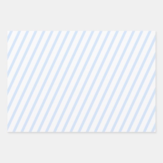 Kerstblauw en wit patroon inpakpapier vel (Voorkant 2)