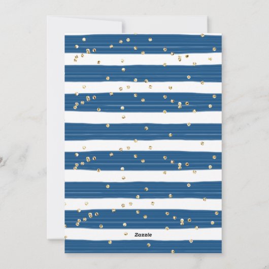 Kerstblauw script, foto fijn feestdagenkaart (Achterkant)