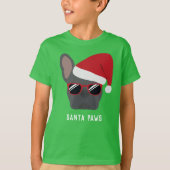 Kerstblauw T-shirt (Voorkant)