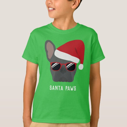 Kerstblauw T-shirt (Voorkant)