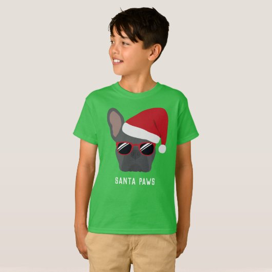 Kerstblauw T-shirt (Voorkant volledig)