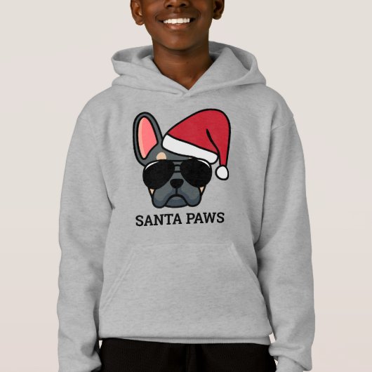 Kerstblauw Tan French Bulldog (Voorkant)