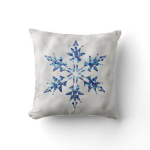 kerstblauwe marinesnowflake