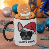 kerstblauwe Mok