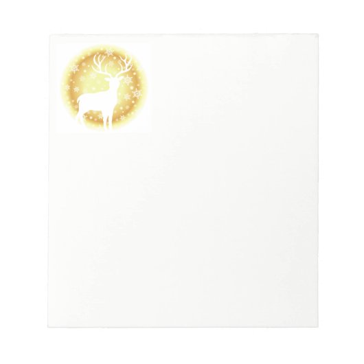 kerstblocnote notitieblok (Voorkant)