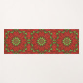 Kerstbloem Yogamat (Voorkant (horizontaal))