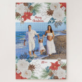 kerstbloemen - Aangepaste foto Legpuzzel (Verticaal)