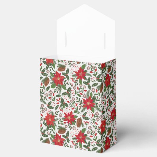 kerstbloemen bedankdoosjes (Geopend)