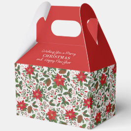 kerstbloemen bedankdoosjes