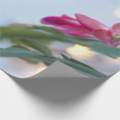 kerstbloemen cadeaupapier (Hoek)