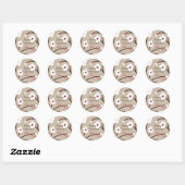 Kerstbloemen en bessen Sticker (Vel)