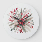 kerstbloemen grote klok (Voorkant)