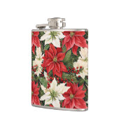 kerstbloemen heupfles (Links)