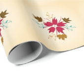 Kerstbloemen Inpakpapier (Rol Hoek)